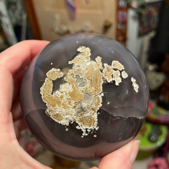 Agate druzy sphere - Picture 10 of 16